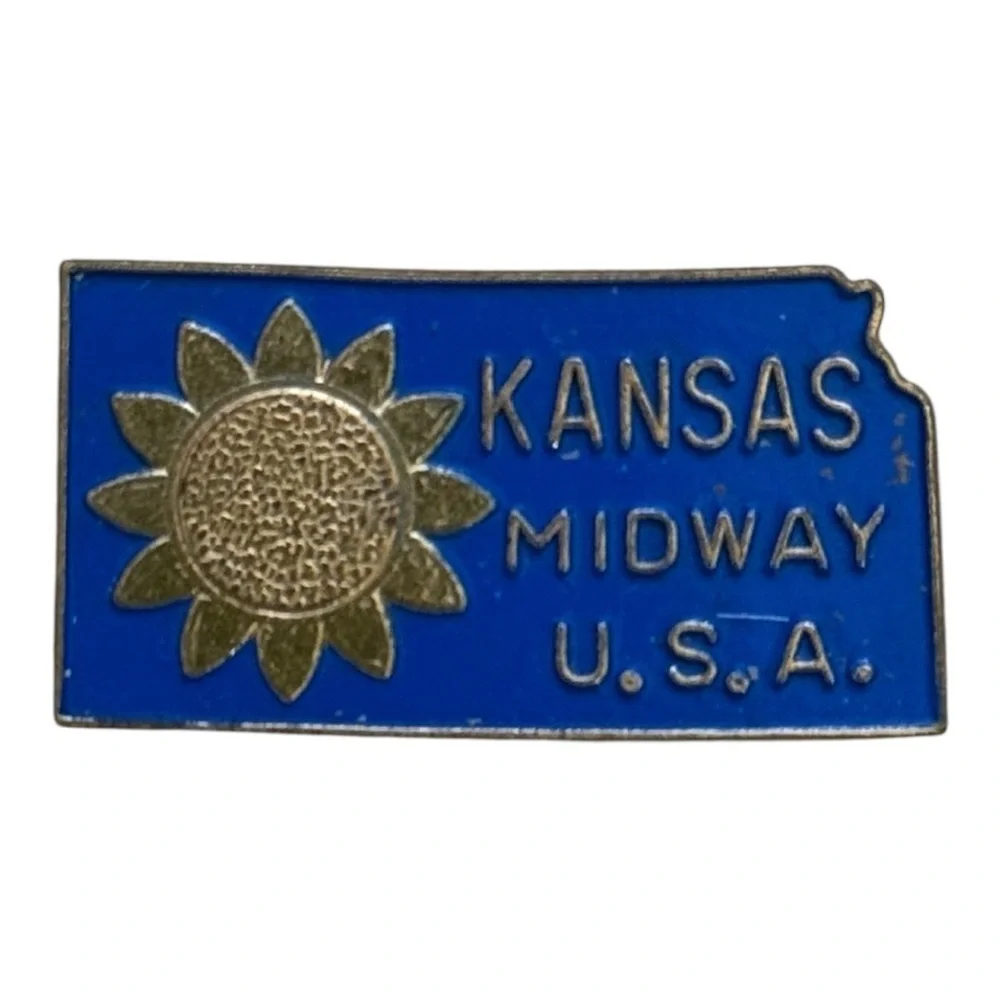 Vintage Kansas‎ Pin